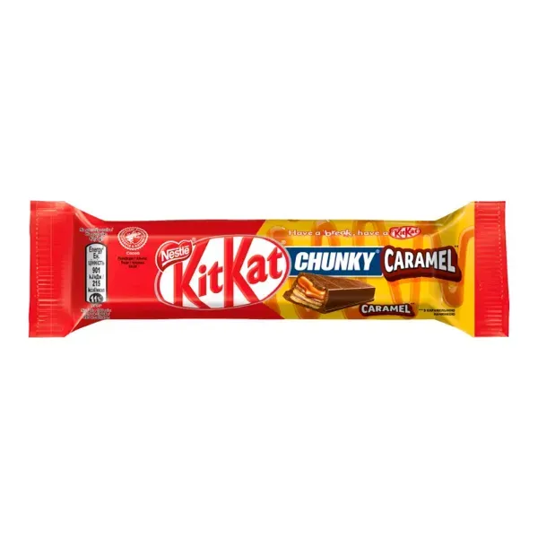Батончик шоколадный Kit Kat Chunky Caramel 43,5г