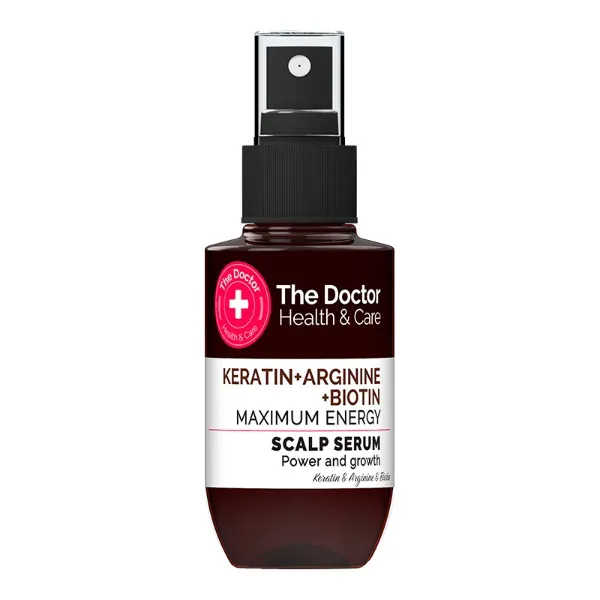 Сыворотка для волос The Doctor Health&Care Keratin + Arginine + Biotin Максимум энергии 89 мл