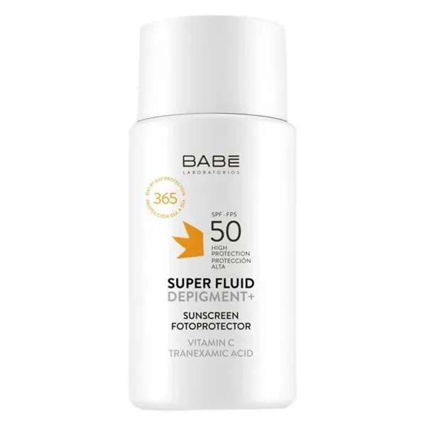Сонцезахисний супер флюїд депігмент BABE Laboratorios Sun protection SPF 50 50 мл