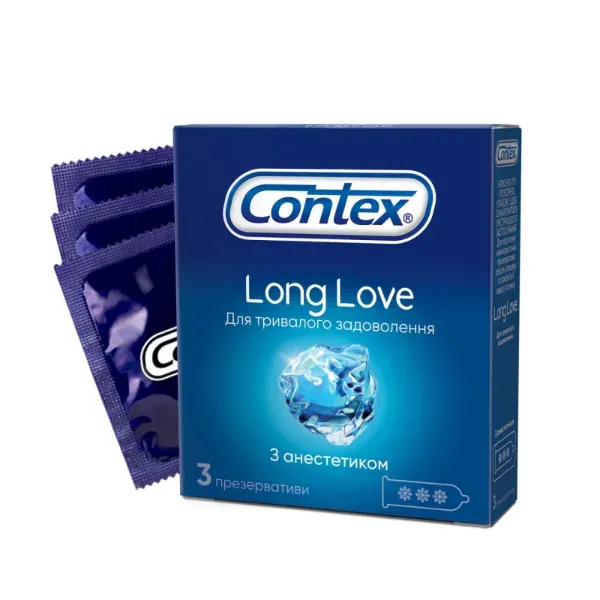 Презервативы Contex Long Love №3