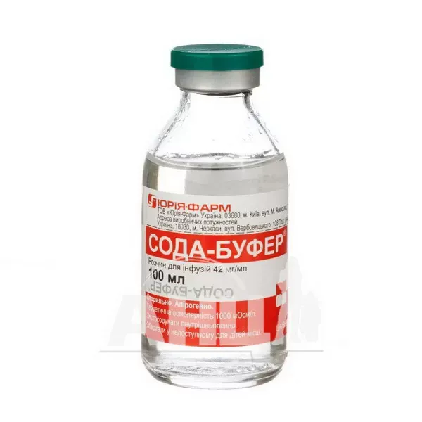 Сода-Буфер раствор для инфузий 4,2% бутылка 100 мл
