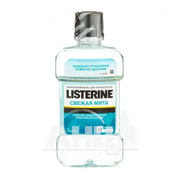 Ополаскиватель для ротовой полости Listerine освежающая мята 250 мл