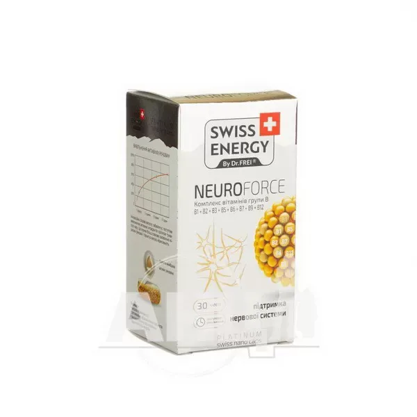 Вітаміни Swiss Energy Нейрофорс капсули №30