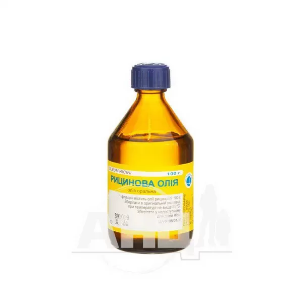 Рицинова олія оральна 100 г
