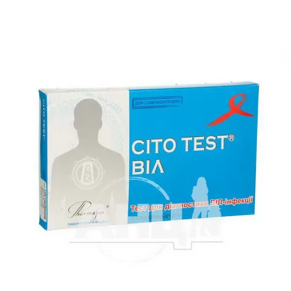 Cito test hiv 1/2 тест-система для определения ВИЧ 1 и 2 типов №1
