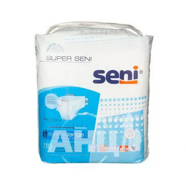 Подгузники для взрослых Super Seni extra large №10
