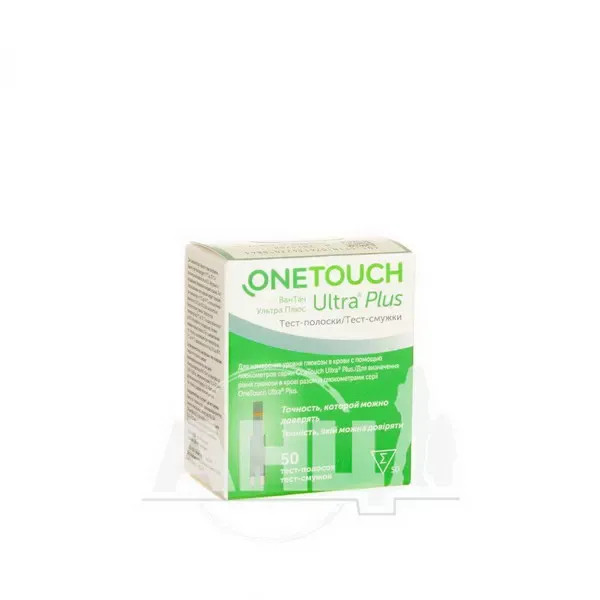 Тест-полоски OneTouch Ultra Plus №50