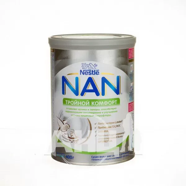 Суміш молочна Nestle NAN Потрійний комфорт 400г