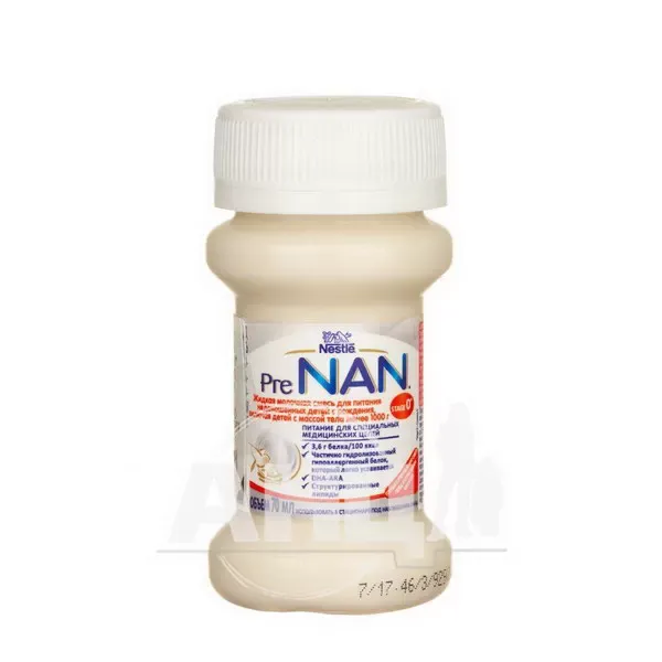 Рідка молочна суміш Nestle Pre NAN 70 мл