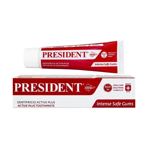 Паста зубна President Clinical Active Plus від кровоточивості ясен 30 мл