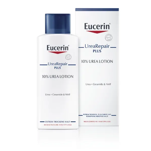 Насичений зволожуючий лосьйон для тіла Eucerin Repair для дуже сухої шкіри 10% урея 250 мл