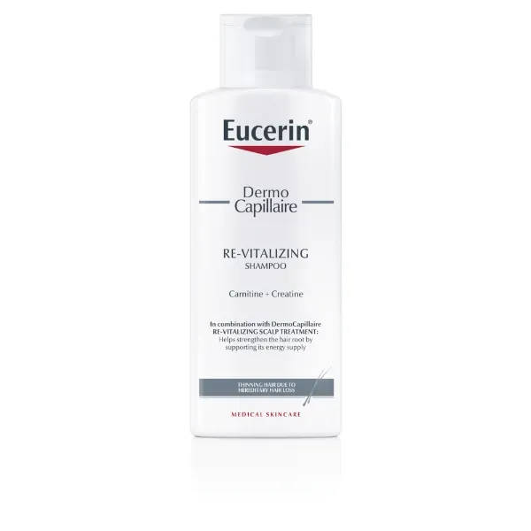 Ревіталізуючий шампунь проти випадіння волосся Eucerin DermoCapillare 250 мл