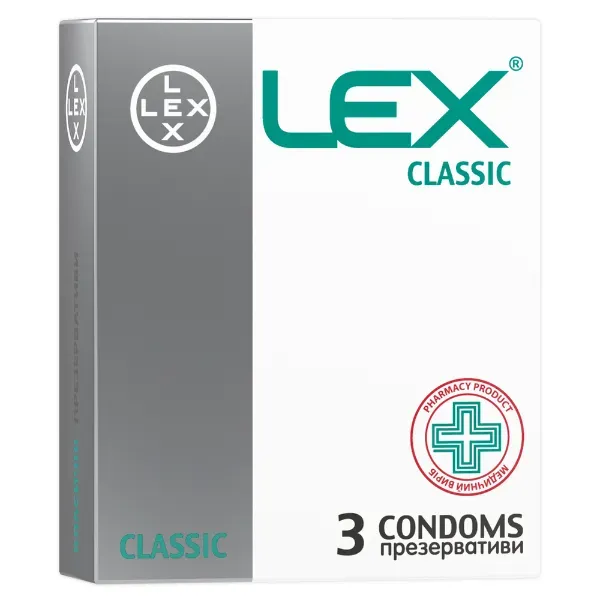 Презервативы Lex классические №3