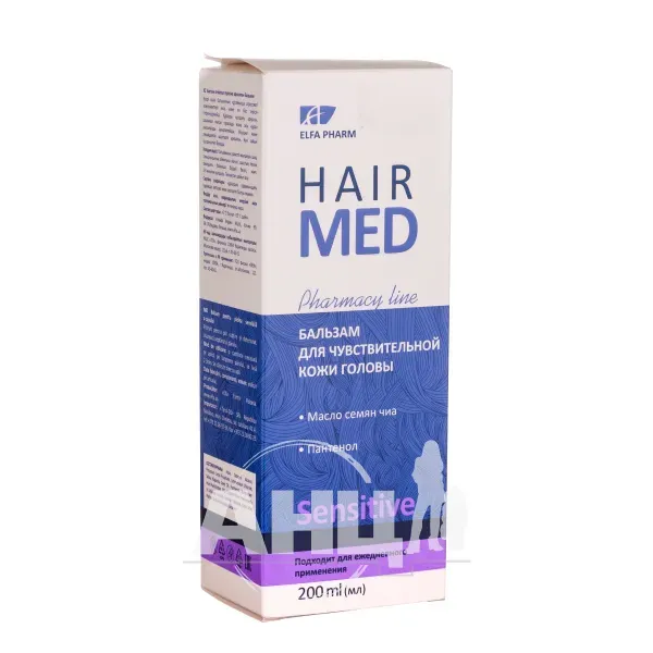 Бальзам Elfa Pharm Hair Med для чувствительной кожи головы 200 мл