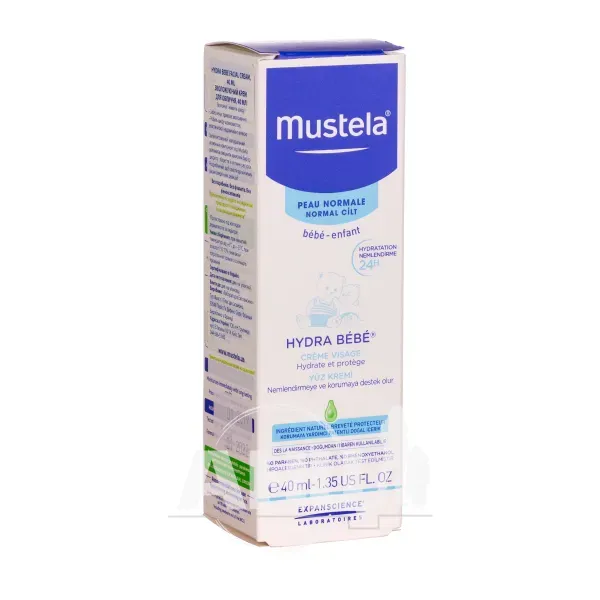 Увлажняющий крем для чувствительной кожи лица Mustela Soothing Moisturizing Cream 40 мл
