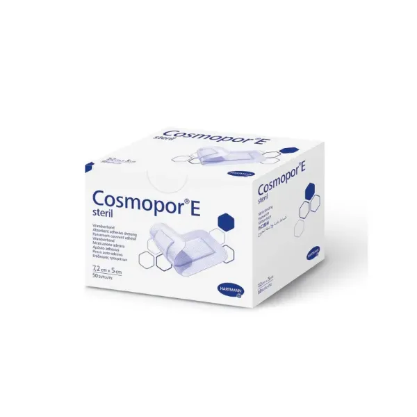 Пов'язка пластирна післяопераційна Cosmopor Antibacterial стерильна 10 см х 6 см №1