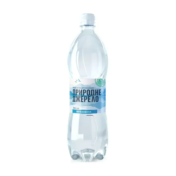 Вода питьевая артезианская Природне Джерело негазированная 0,5 л