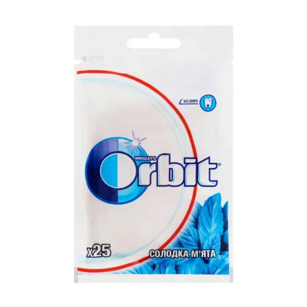 Жевательная резинка Orbit Bags сладкая мята