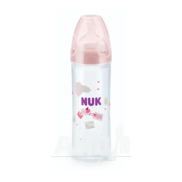 Пляшка Nuk Classic FC пластикова 250 мл + соска антіколіковая розмір 2