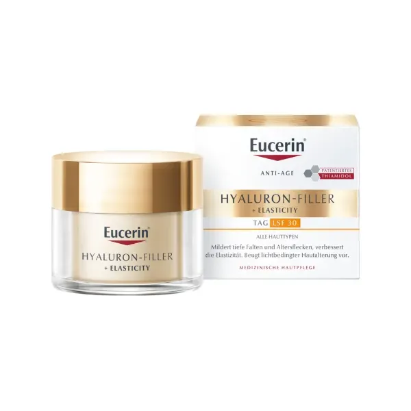 Антивіковий нічний крем для обличчя Eucerin Hyaluron-Filler + Elasticity 50 мл