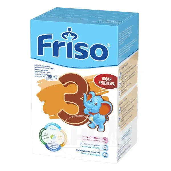Сухая молочная смесь Frisolac 3 700 г
