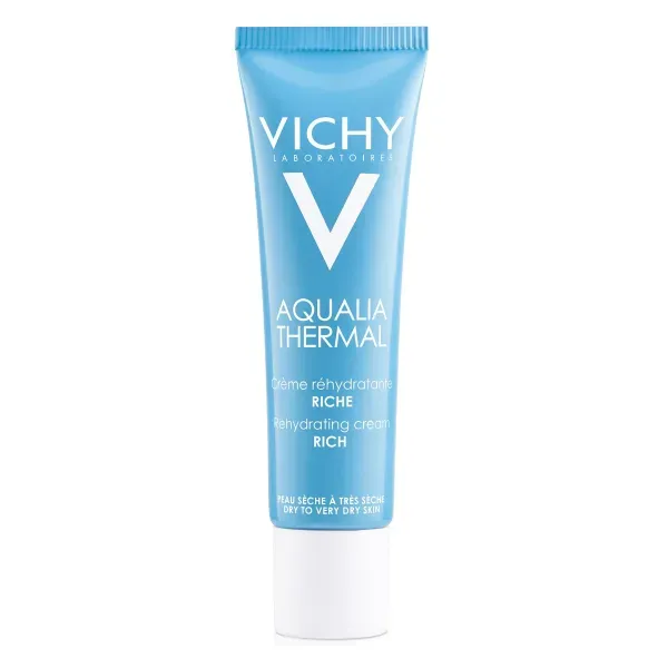 Насичений крем Vichy Aqualia Thermal для глибокого зволоження шкіри обличчя 30 мл