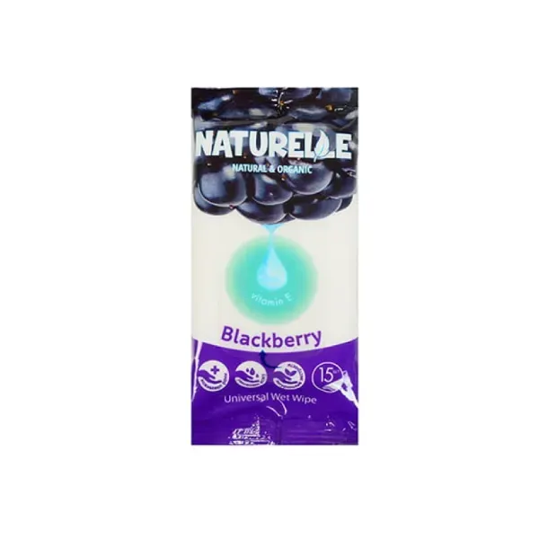 Влажные салфетки Naturelle blackberry №15