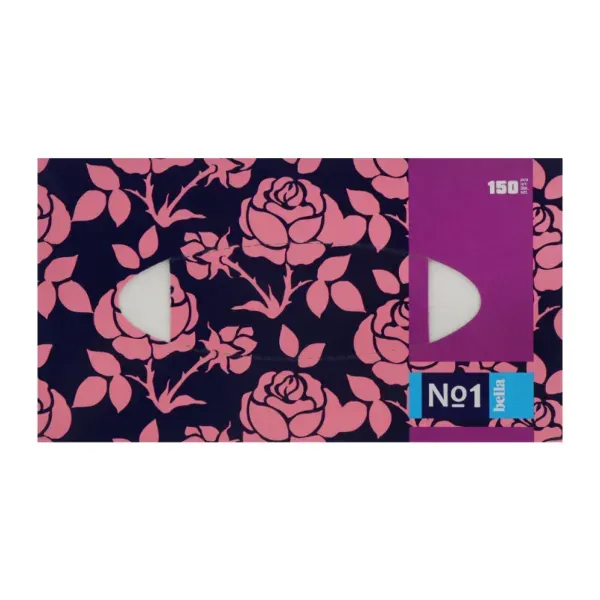 Платочки бумажные универсальные Bella серая роза №150
