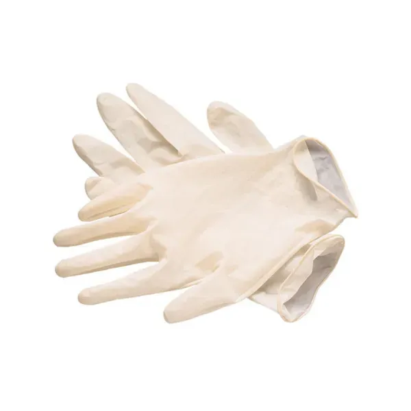 Перчатки латексные неприпудренные смотровые нестерильные Dr.White Premium размер l №2