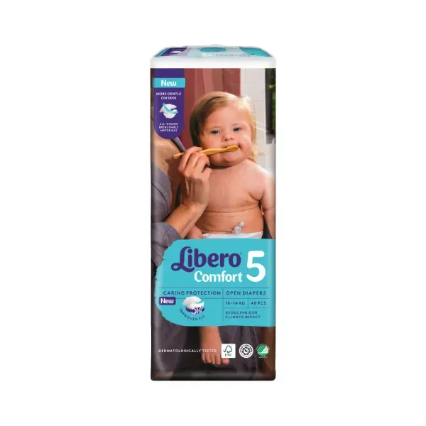 Підгузки дитячі Libero Comfort 5 (10-14 кг) №48