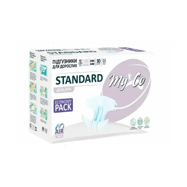 Подгузники для взрослых Myco Standard размер М №30