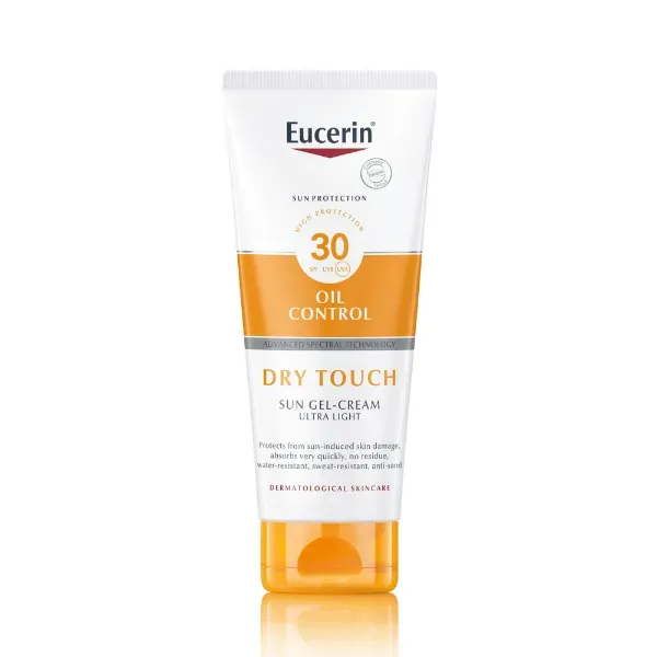 Солнцезащитный ультралегкий гель-крем Eucerin для тела с матирующим эффектом SPF30 200 мл