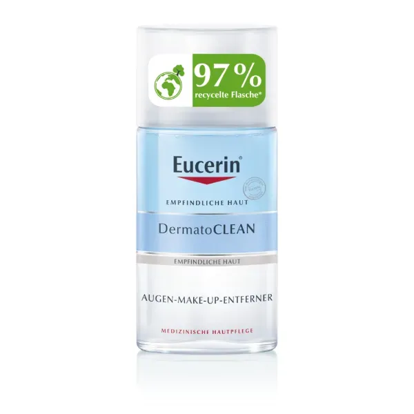 Средство для снятия макияжа с глаз Eucerin DermatoClean для чувствительной кожи 125 мл