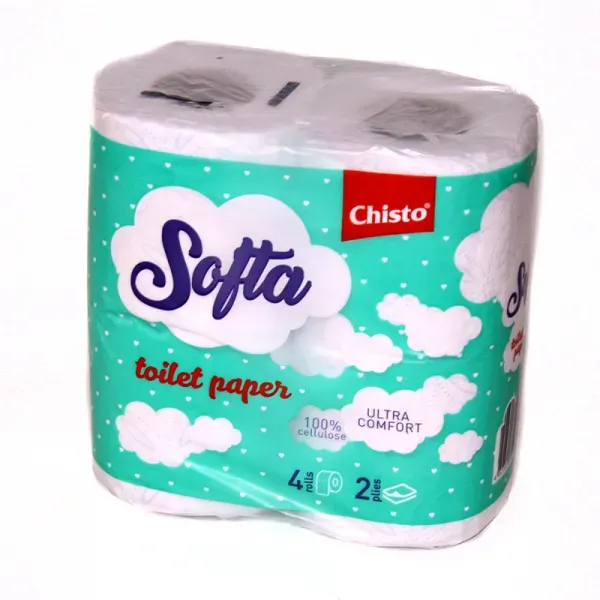 Туалетний папір Chisto Softa №4