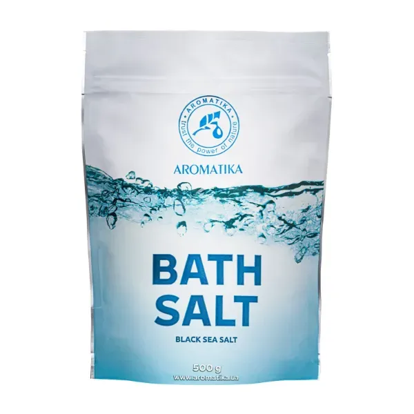 Соль для ванн черного моря натуральная 500 г
