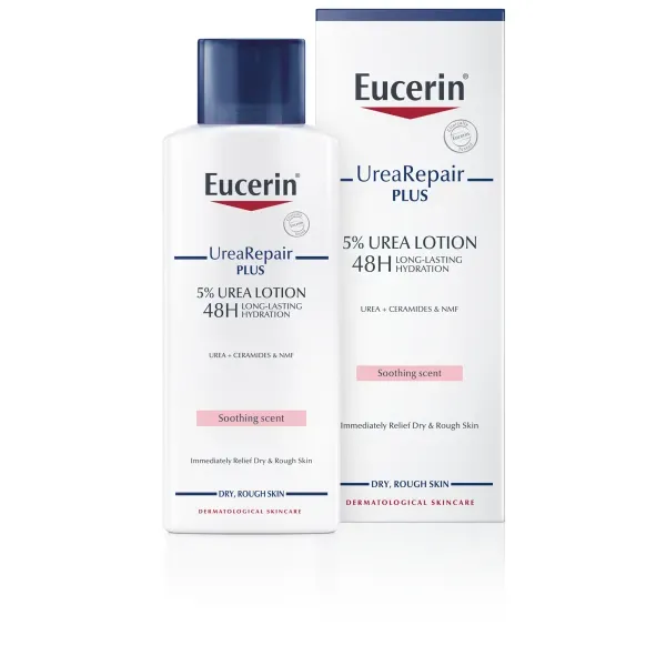 Зволожуючий лосьйон Eucerin 5% UreaRepair Plus для сухої шкіри тіла з ніжним парфумом 250 мл
