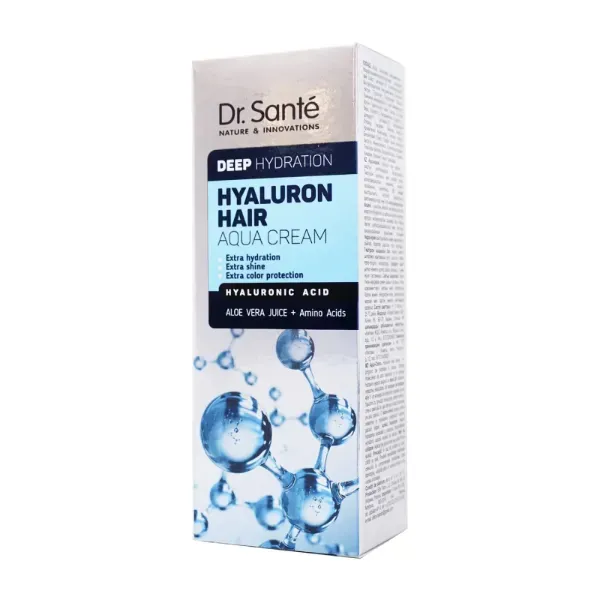 Аква-крем для волос Dr.Sante Hyaluron 100 мл