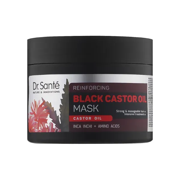 Маска для волос Dr. Sante Castor Oil с касторовым маслом 300 мл