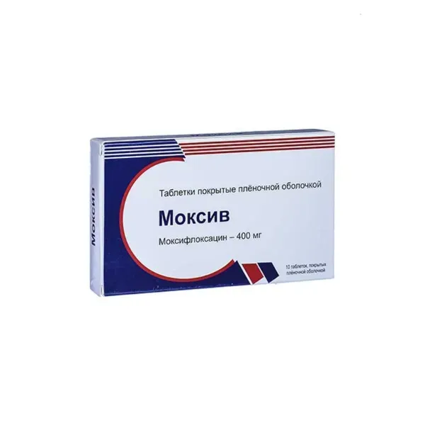 Моксивар таблетки 400 мг №10