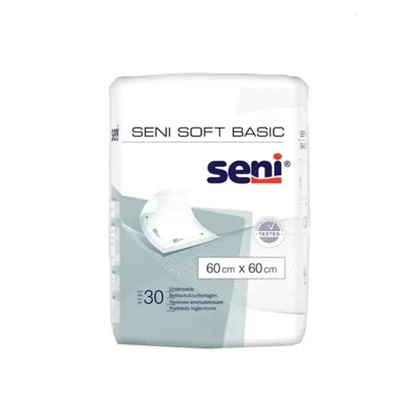 Пеленка Seni Soft Basic dry 60х60 см №30