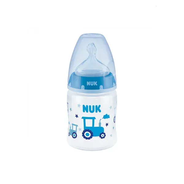 Пляшечка пластикова Nuk 10215326/2 + силіконовий носик 150 мл