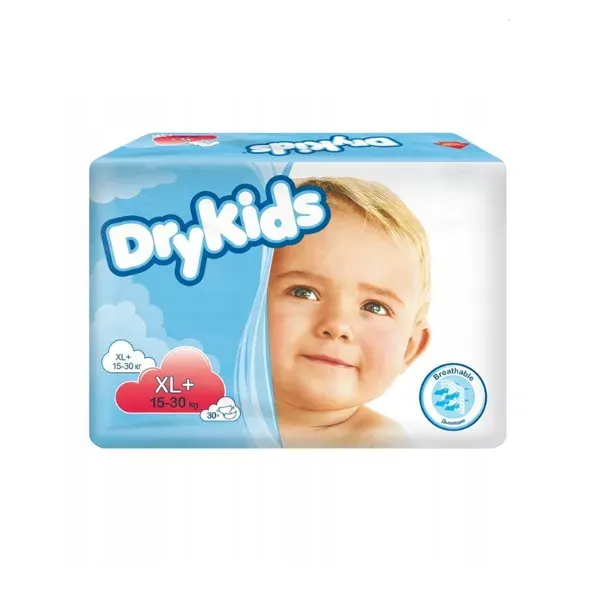 Подгузники Tena Dry Kids XL+ (15-30 кг)  №30