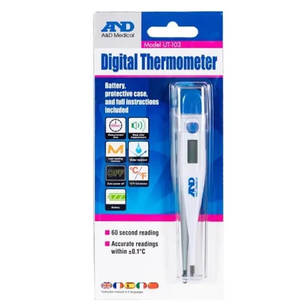 Термометр медицинский электронный A&D UT-103