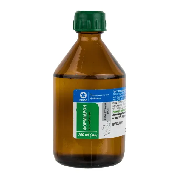 Формидрон раствор спиртовой для наружного применения флакон 100 мл