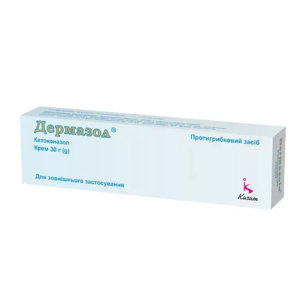 Дермазол крем для зовнішнього застосування 20 мг/г туба 30 г
