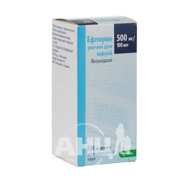 Ефлоран розчин для інфузій 500 мг/ 100 мл флакон 100 мл №1