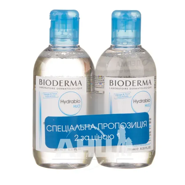 Набор Bioderma Hydrabio Duo Н2О 250 мл + 250 мл