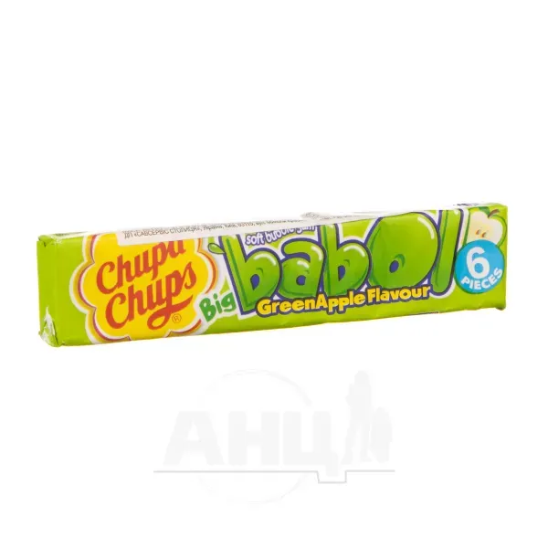 Жевательная резинка Chupa Chups Big Babol яблоко 27,6 г