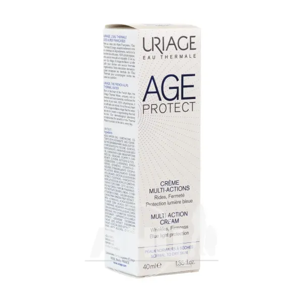 Мультиактивний крем для обличчя Uriage Age Protect Multi-Action Cream проти зморшок для нормальної та сухої шкіри 40 мл