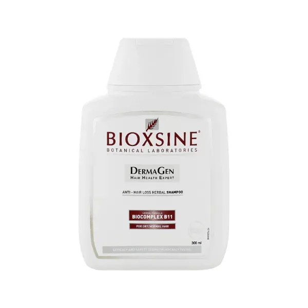 Шампунь растительный Bioxsine против выпадения для нормальных и сухих волос 300 мл